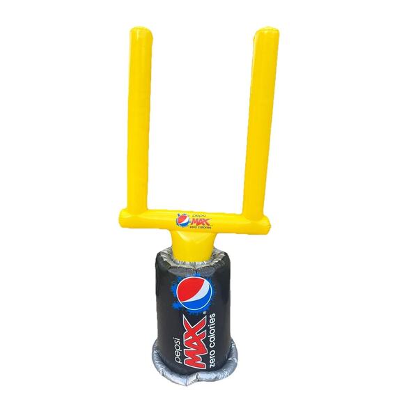Pepsi Max Zero Inflatable Football Goal Post 80” Tall 42” Wide Can Soda NFL BIG! - Picture 5 of 5